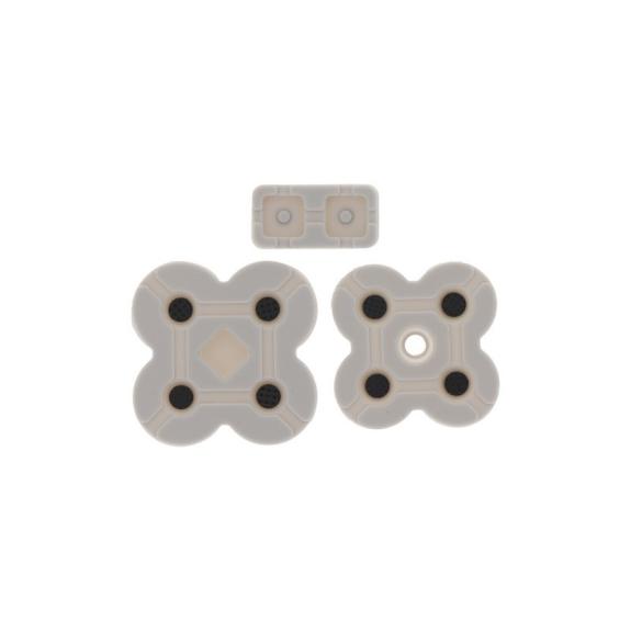 Almohadillas Silicona Para Nintendo DS Lite negro