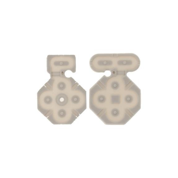 Almohadillas Silicona Para Nintendo DS negro