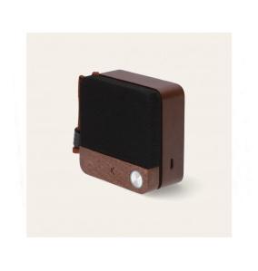 Altavoz inalámbrico Ksix Bluetooth en madera