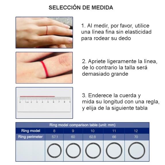 Anillo inteligente con conexión NFC (Tamaño 57.1mm)