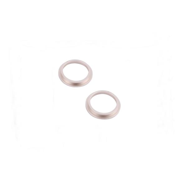 Anillo embellecedor de lente para iPhone 13 blanco