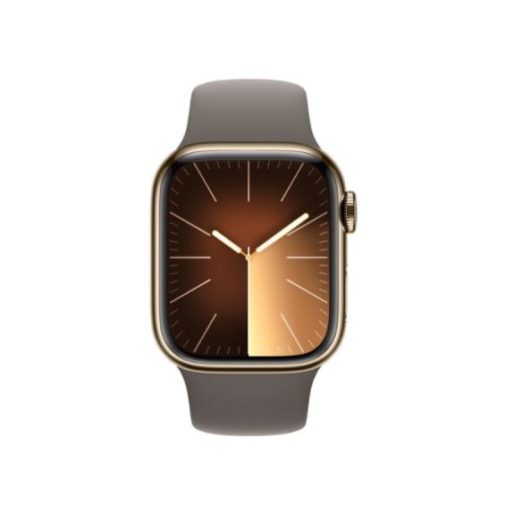 Apple Watch Series 9 45mm (GPS) en color dorado