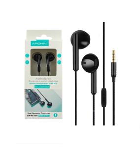 AURICULARES CON CONTROL DE VOLUMEN Y MICROFONO JACK