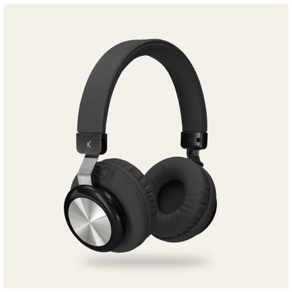 Auriculares inalámbricos Ksix Retro negro