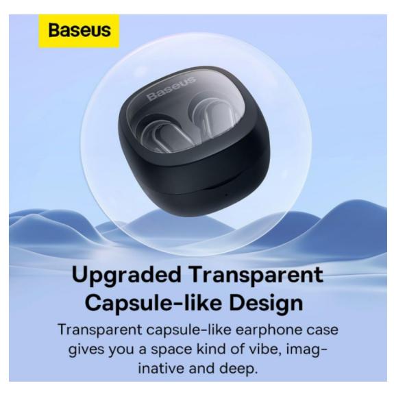 Auriculares Para Baseus Bowie WM02 Blanco