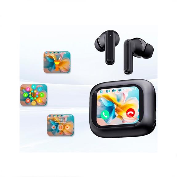 Auriculares Stereo Bluetooth Earbuds Negro