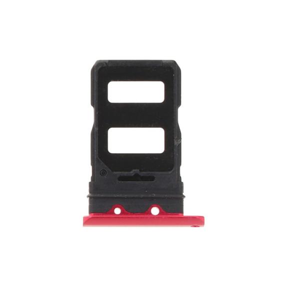 Bandeja Dual SIM Para ASUS ROG Phone 7 en color rojo