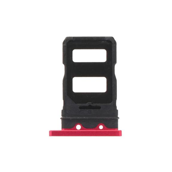 Bandeja Dual SIM Para ASUS ROG Phone 7 en color rojo