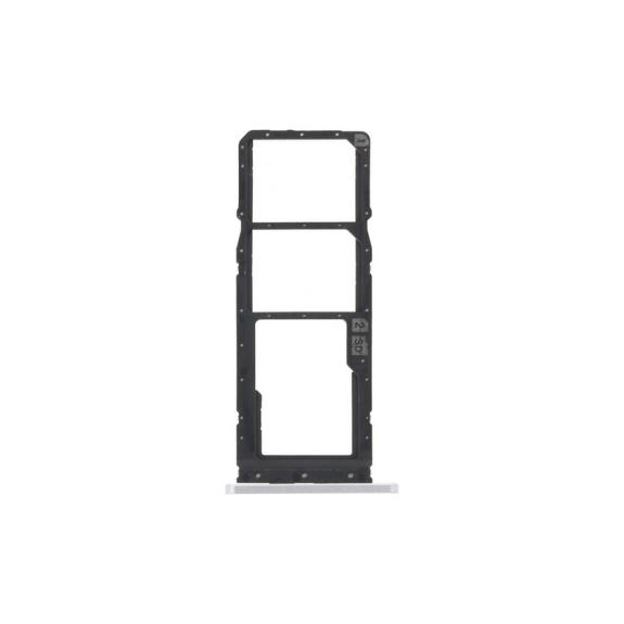 Bandeja Dual SIM Para Asus Zenfone 8 Flip en color plateado