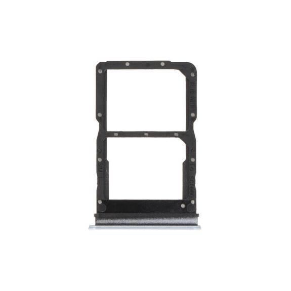 Bandeja dual SIM para Huawei Honor 200 Lite en color azul cian