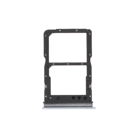 Bandeja dual SIM para Huawei Honor 200 Lite en color azul cian