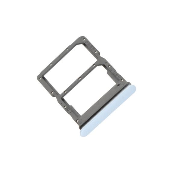 Bandeja dual SIM para Huawei Honor 200 Lite en color azul cian
