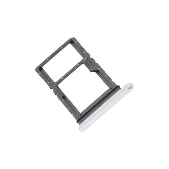 Bandeja Dual SIM Para Huawei Honor X6 en color plateado