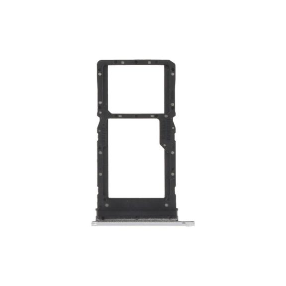 Bandeja Dual SIM Para Huawei Honor X6 en color plateado