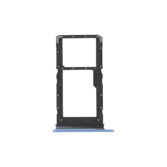 Bandeja Dual SIM Para Huawei Honor X6S en color azul