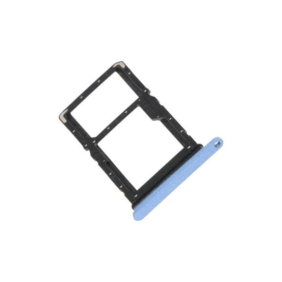Bandeja Dual SIM Para Huawei Honor X6S en color azul