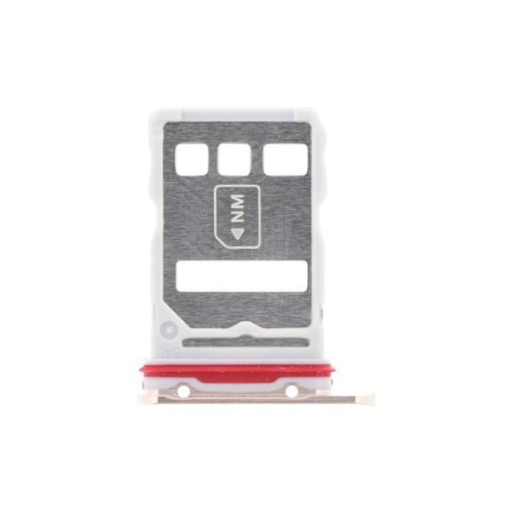 Bandeja dual SIM para Huawei Mate 50 Pro Naranja