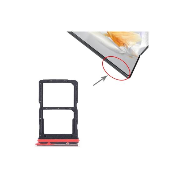 Bandeja dual Sim Para Huawei Mate X3 en color dorado