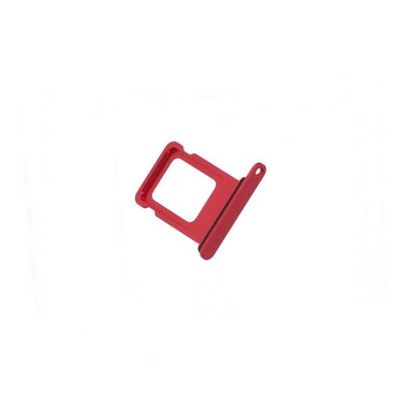 Bandeja dual SIM para iPhone 14 / 14 Plus rojo