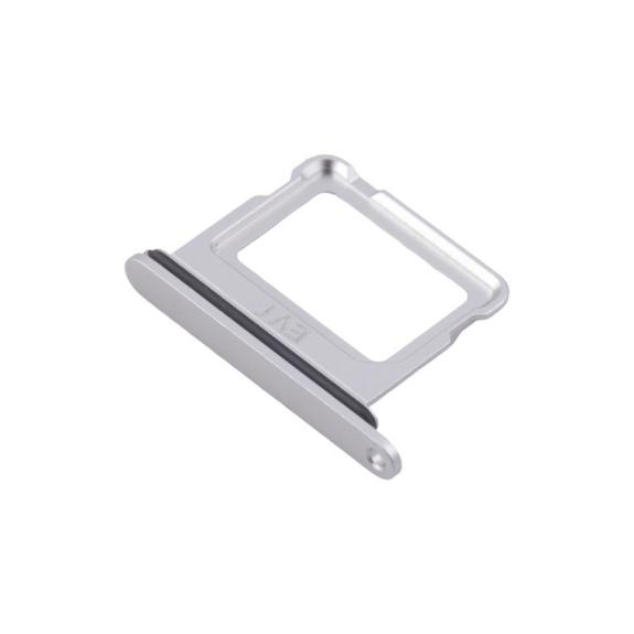 Bandeja Dual SIM Para iPhone 16 Plus Plateado
