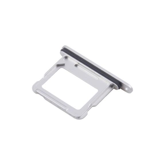 Bandeja Dual SIM Para iPhone 16 Plus Plateado