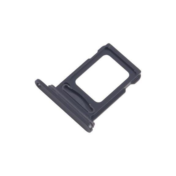 Bandeja Dual SIM Para iPhone 16E en color negro