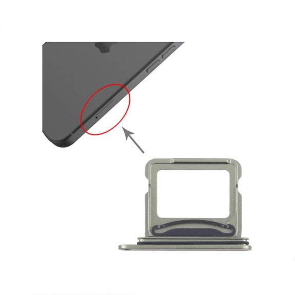 Bandeja dual SIM Para iPhone 17 verde