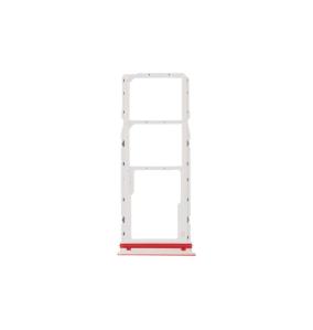 Bandeja Dual SIM Para Motorola Moto G04S en color naranja