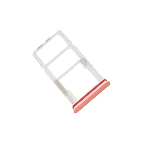 Bandeja Dual SIM Para Motorola Moto G04S en color naranja