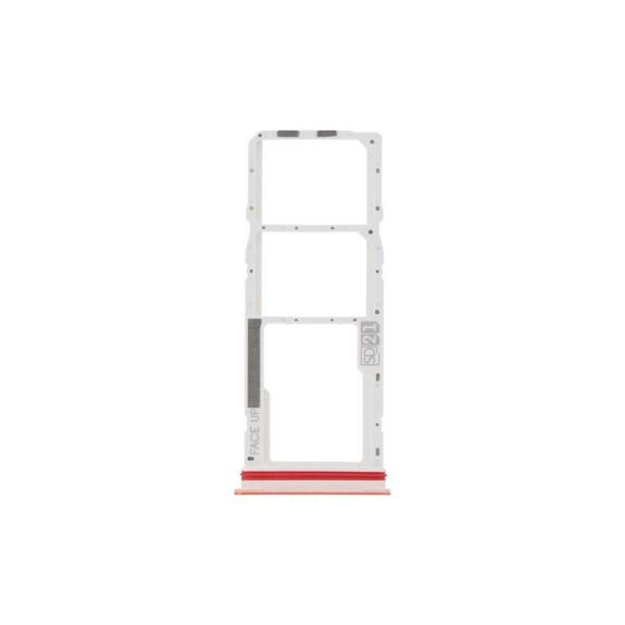 Bandeja Dual SIM Para Motorola Moto G04S en color naranja