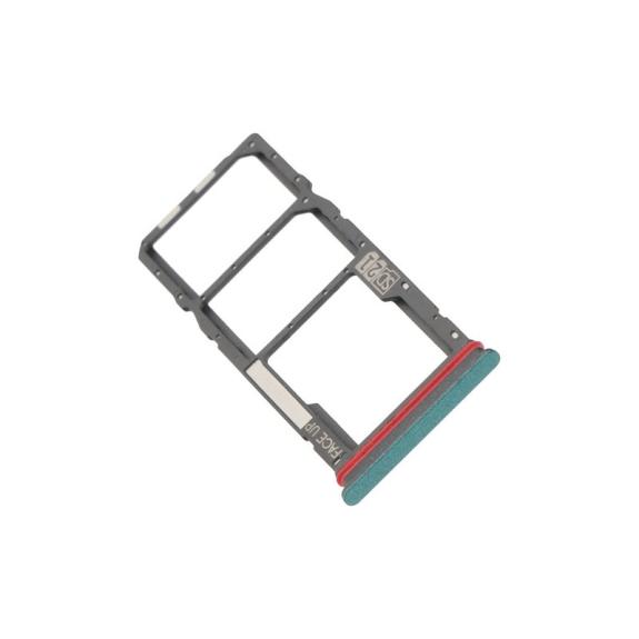 Bandeja Dual SIM Para Motorola Moto G04S en color verde