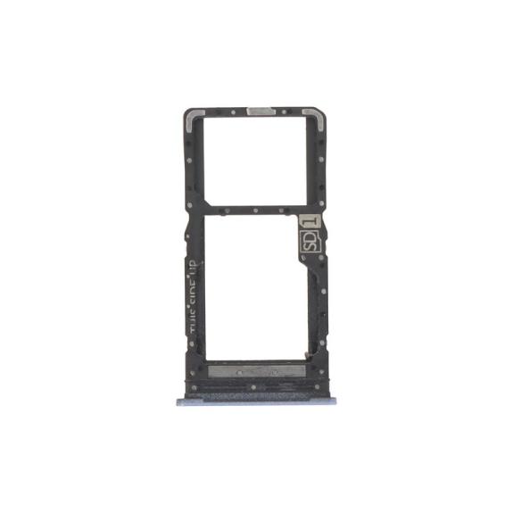 Bandeja Dual SIM Para Motorola Moto G34 en color azul hielo