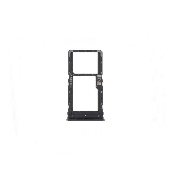 Bandeja dual SIM para Motorola Moto G82 / Moto G71s negro