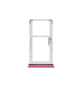 Bandeja Dual SIM Para Motorola Moto G84 en color magenta