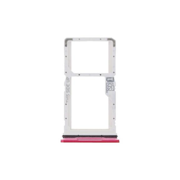 Bandeja Dual SIM Para Motorola Moto G84 en color magenta