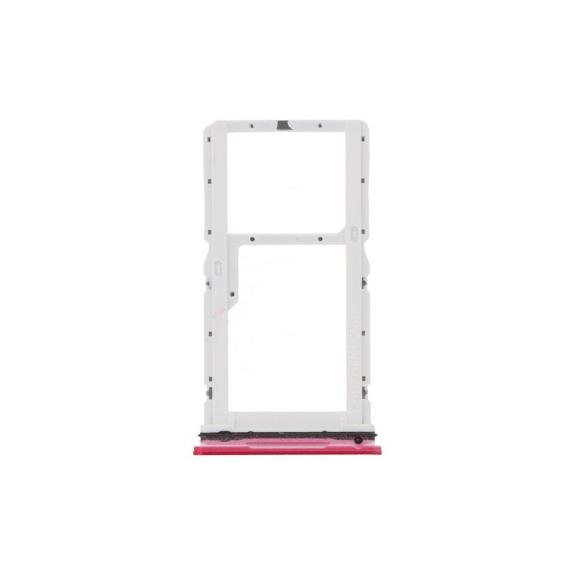 Bandeja Dual SIM Para Motorola Moto G84 en color magenta