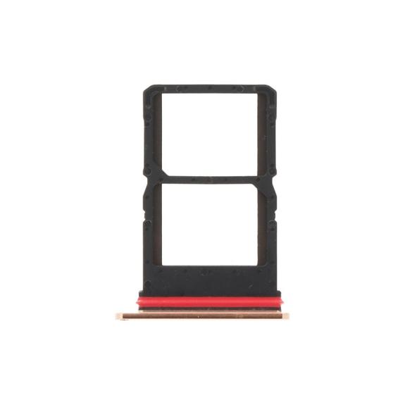 Bandeja Dual SIM Para Motorola Razr 50 Ultra en color naranja