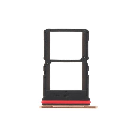 Bandeja Dual SIM Para Motorola Razr 50 Ultra en color naranja