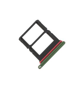 Bandeja Dual SIM Para Motorola Razr 50 Ultra en color verde