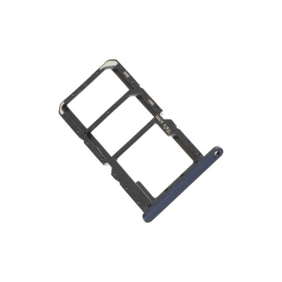 Bandeja Dual SIM para Nokia G11 Plus en color azul