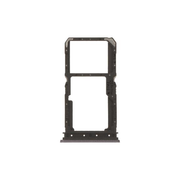 Bandeja dual SIM para Oppo A6x 4G Negro-Morado