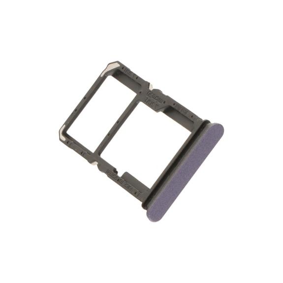 Bandeja dual SIM para Oppo A6x 4G Negro-Morado