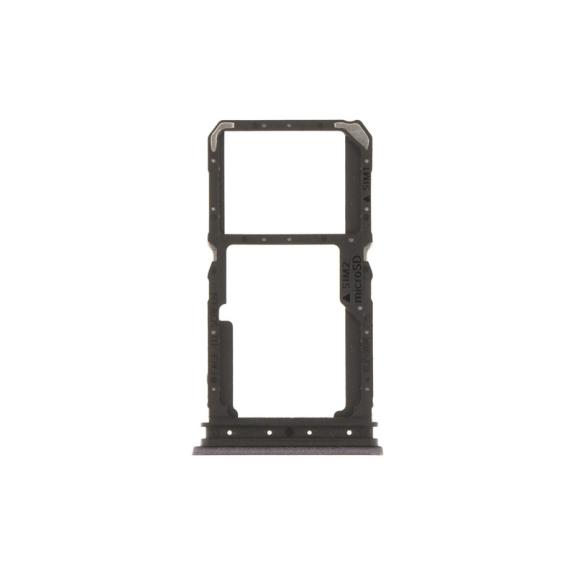 Bandeja dual SIM para Oppo A6x 5G Negro-Morado