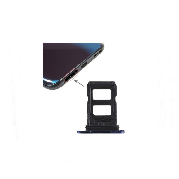 Bandeja dual SIM para Oppo R17 Pro azul