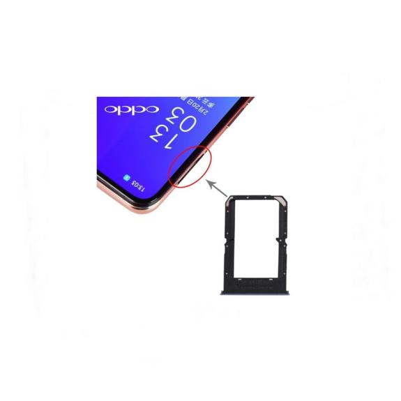 Bandeja dual SIM para Oppo Reno3 / K7 5G / Find X2 Lite azul