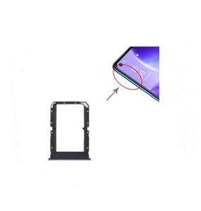 Bandeja dual SIM para Oppo Reno5 4G plateado