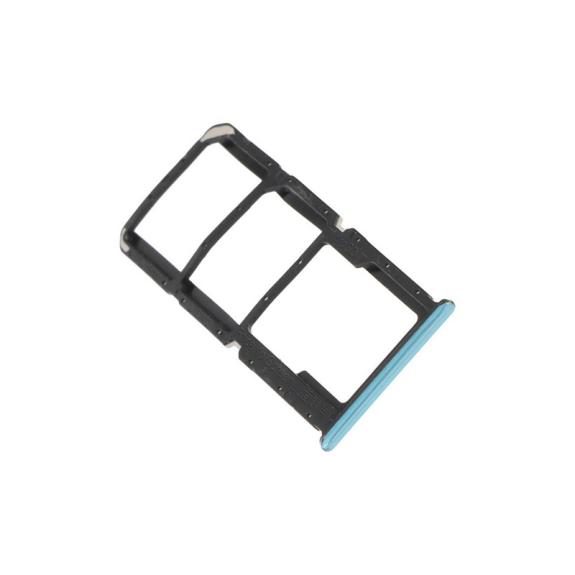 Bandeja Dual SIM Para Oppo Reno5 Z en color azul