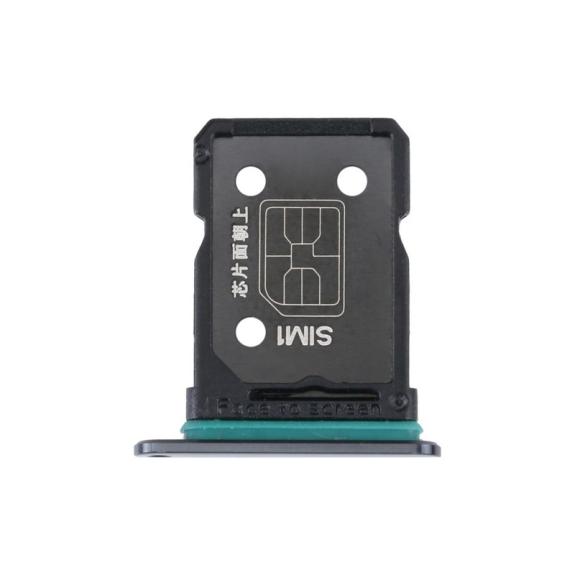 Bandeja Dual SIM para Oppo Reno7 SE 5G en color negro