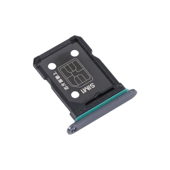 Bandeja Dual SIM para Oppo Reno7 SE 5G en color negro