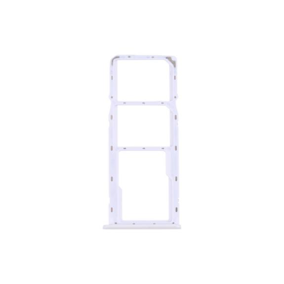 Bandeja dual SIM para Realme 6 en color blanco